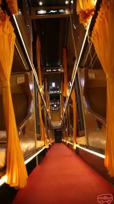 Krish Travels Bus-Seats layout Image
