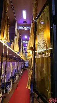 Krish Travels Bus-Seats layout Image