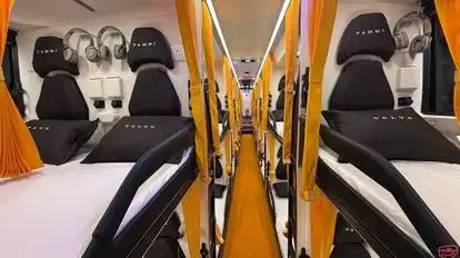 Pammi Travels Bus-Seats layout Image