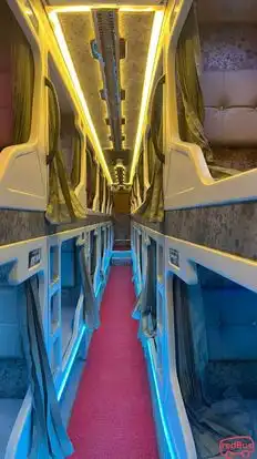 Rajdhani Travels Bus-Seats layout Image