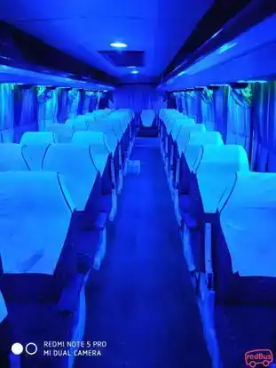 Kiran Travels Bus-Seats layout Image