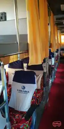 Varun Travels Bus-Seats layout Image