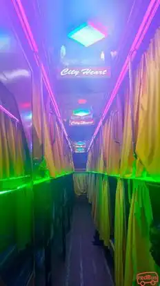 City Heart Travels (Regd.) Bus-Seats layout Image