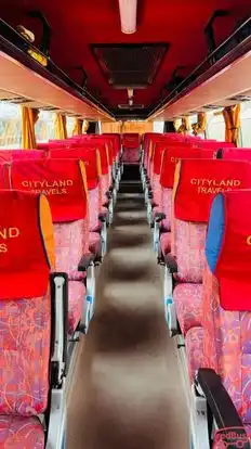 City Land Travels Bus-Seats layout Image