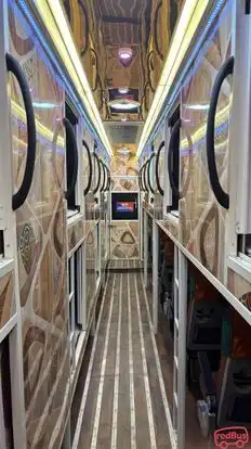 City Land Travels Bus-Seats layout Image