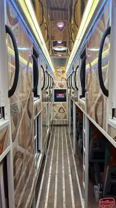 City Land Travels Bus-Seats layout Image