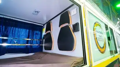 Raj Travels Basti and Transport Bus-Seats Image