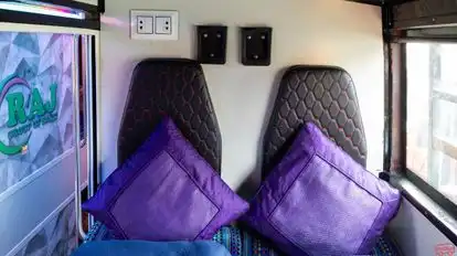 Raj Travels Basti and Transport Bus-Seats Image