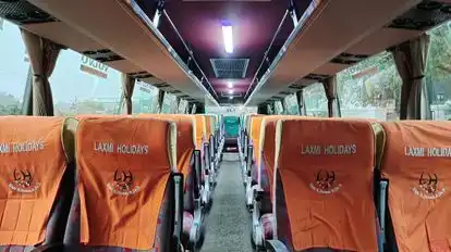 Laxmi holidays Bus-Seats layout Image