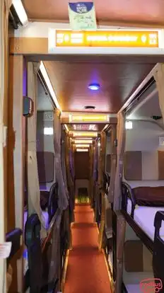 Surya Connect Bus-Seats layout Image