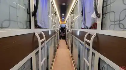 Gajraj bus service Bus-Seats layout Image