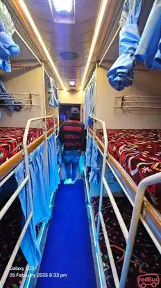 Jai Bhawani Tours and Travels Bus-Seats layout Image