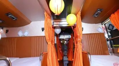 Krishna Travels Bus-Seats layout Image