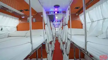Orange Tours And Travels Bus-Seats layout Image