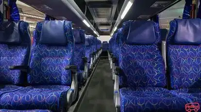 Orange Tours And Travels Bus-Seats layout Image