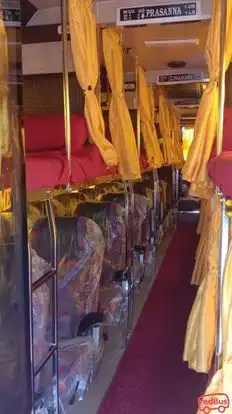 Prasanna Travels Bus-Seats layout Image