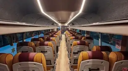 Arzoo Travels Bus-Seats layout Image