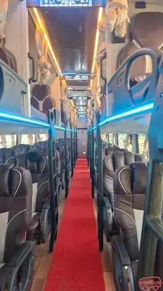 Puja Transport Bus-Seats layout Image