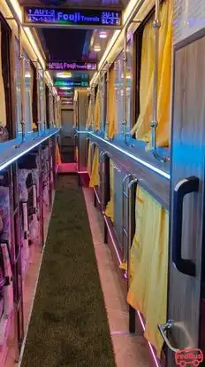 Fouji travels Bus-Seats layout Image