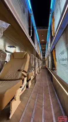 Fouji travels Bus-Seats layout Image