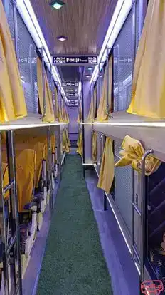 Fouji travels Bus-Seats layout Image