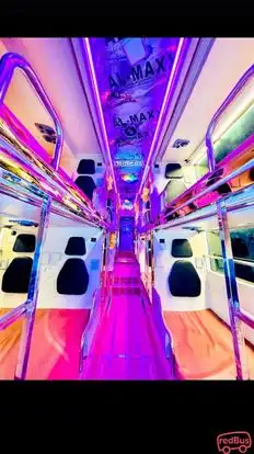 Shanta Travels Bus-Seats layout Image