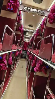 New Safar Tours and Travels Bus-Seats layout Image
