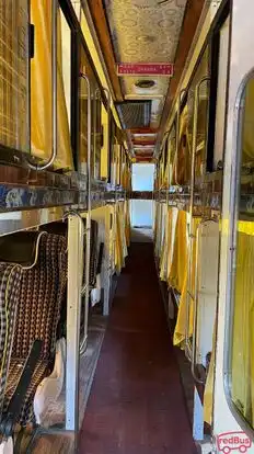 Sangam Travels Bus-Seats layout Image