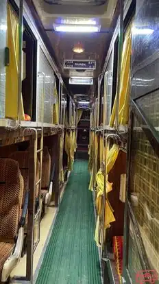 Sangam Travels Bus-Seats layout Image