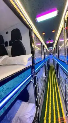 Sangam Travels Bus-Seats layout Image