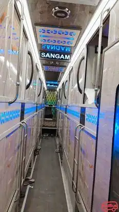 Sangam Travels Bus-Seats layout Image