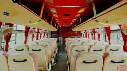 Samreen Travels Bus-Seats layout Image