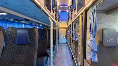Supaa Travels Bus-Seats layout Image