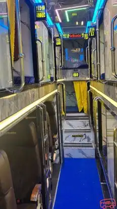 India Tours & Travels (GetBookCab) Bus-Seats layout Image