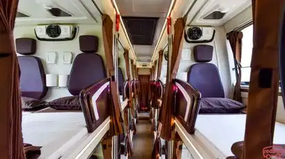 Rajesh Transports Bus-Seats layout Image