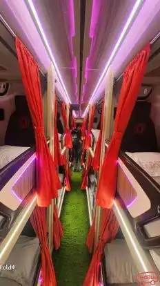 Humsafar Travels Bus-Seats layout Image