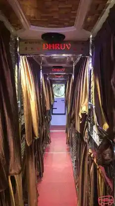 Dhruv Travels Bus-Seats layout Image
