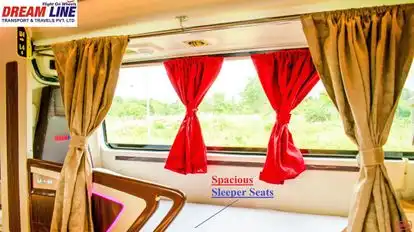 Dream Line Travels Pvt Ltd Bus-Seats Image