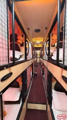 Ashirwad Travels Bus-Seats layout Image