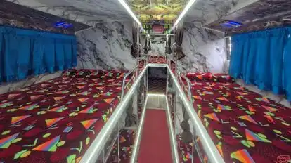 Ashirwad Travels Bus-Seats layout Image