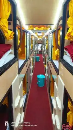 Ashirwad Travels Bus-Seats layout Image