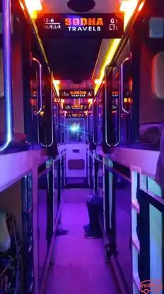 Sodha travels Bus-Seats layout Image