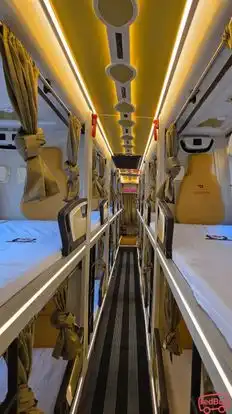Pooja Travels Bus-Seats layout Image