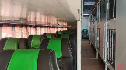 Gujarat Travels Agency Bus-Seats layout Image