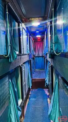 Chandra Raj Travels Bus-Seats layout Image