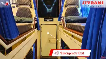 Jivdani Tours and Travels Bus-Seats layout Image