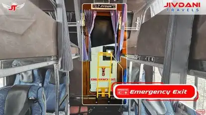 Jivdani Tours and Travels Bus-Seats layout Image