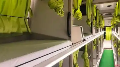 Finch travels Bus-Seats layout Image