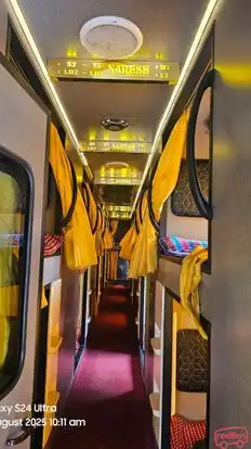 Naresh Travels Bus-Seats layout Image