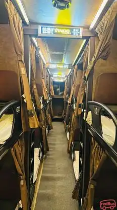 Vinod Travel House Bus-Seats layout Image